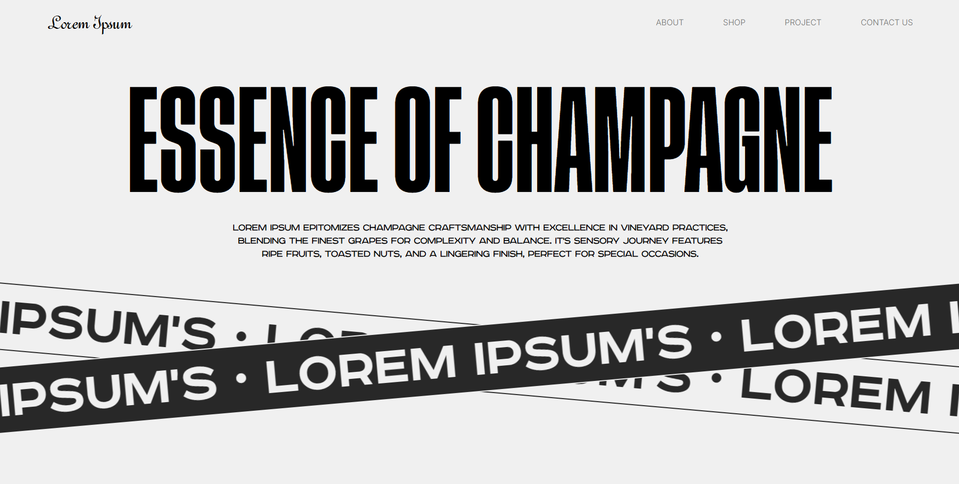 Champagne Website