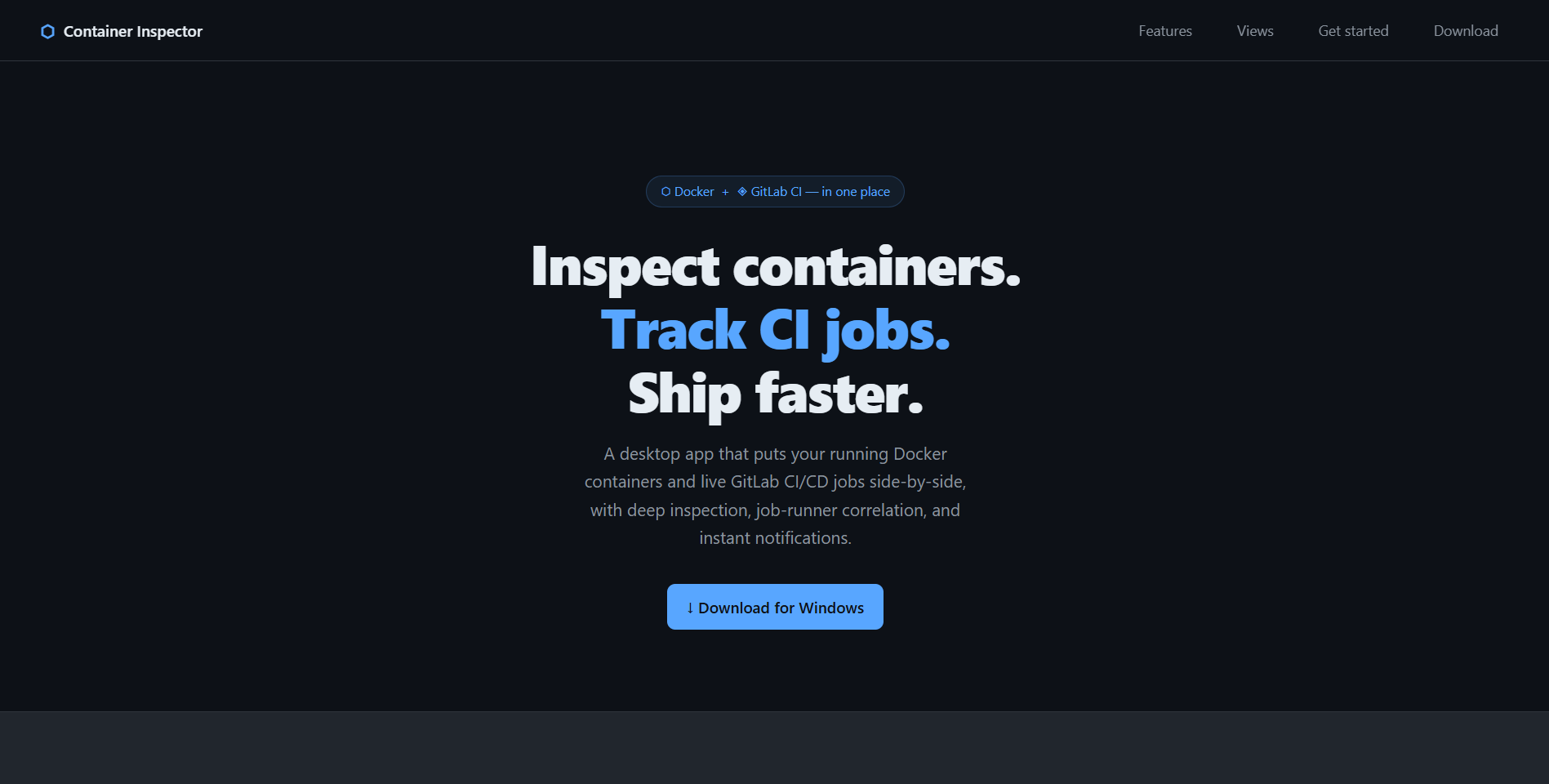 Container Inspector